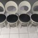 Suite de 4 chaises de bistrot Baumann modèle Mouette vintage