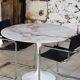 Marble tulip table by Eero Saarinen for Knoll International, 1970