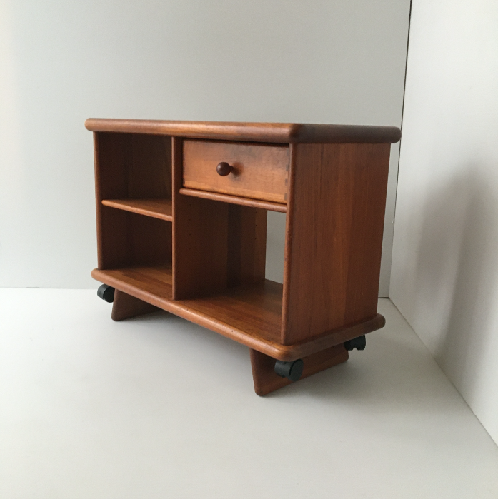 Scandinavian teak tv stand