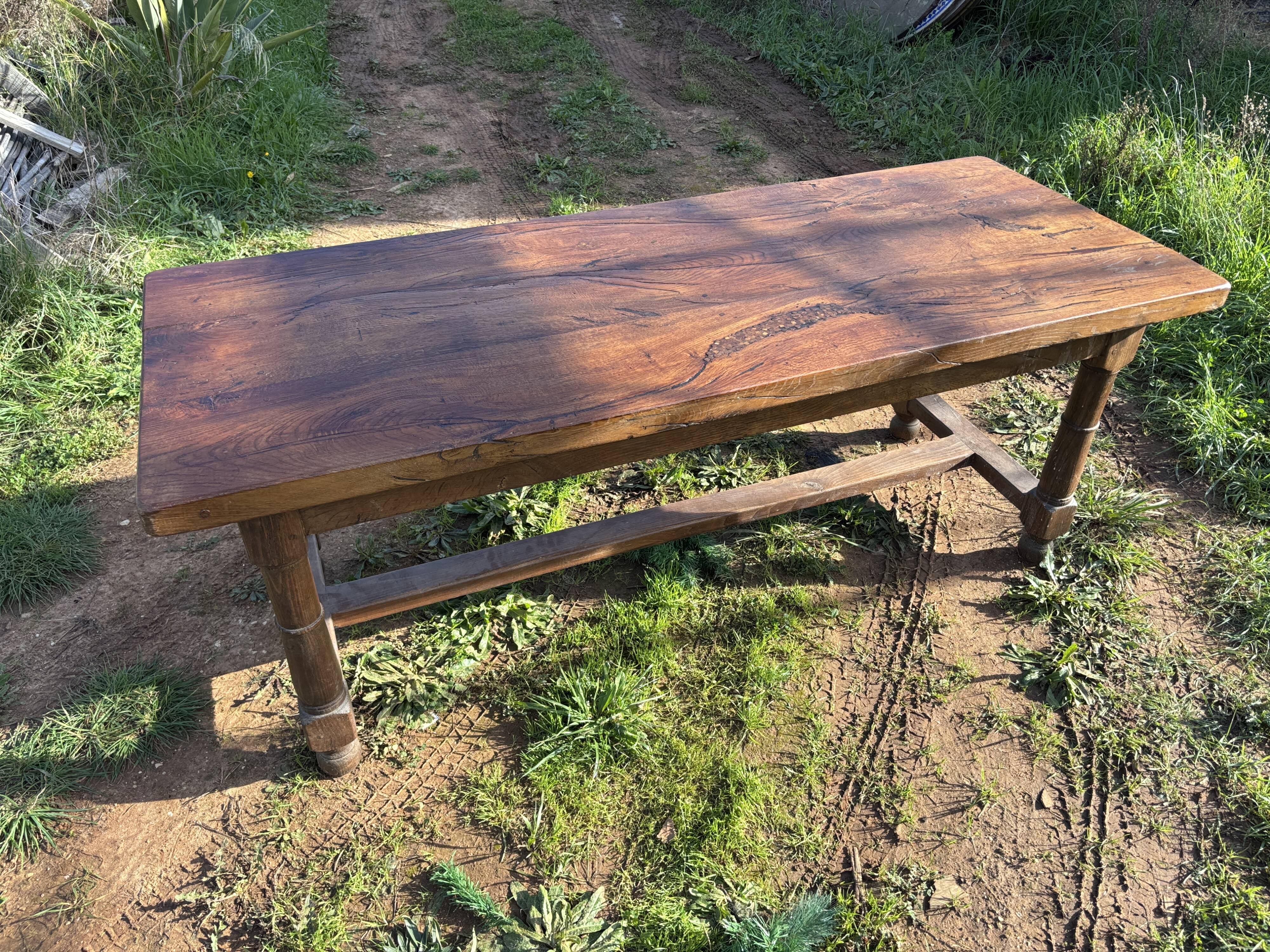 Old farmhouse table