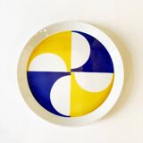 Gio Ponti plate for Franco Pozzi, 1967