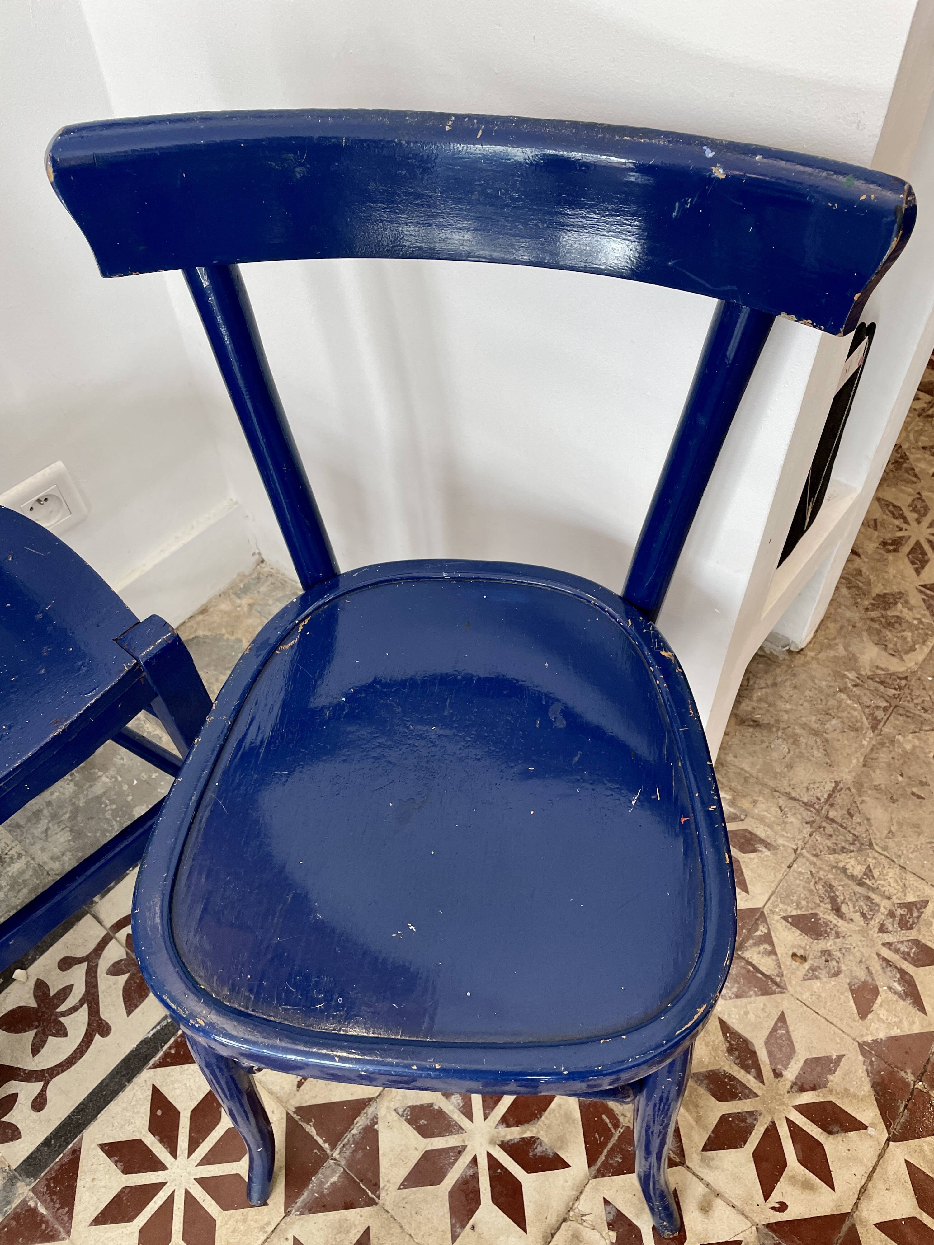 Set of bistro chairs