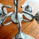 Chrome chandelier sputnik style 6 lights