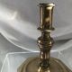 Candlestick 17th century in bronze and brass