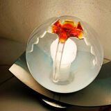 Mazzega, lampes de table, cristal de Murano