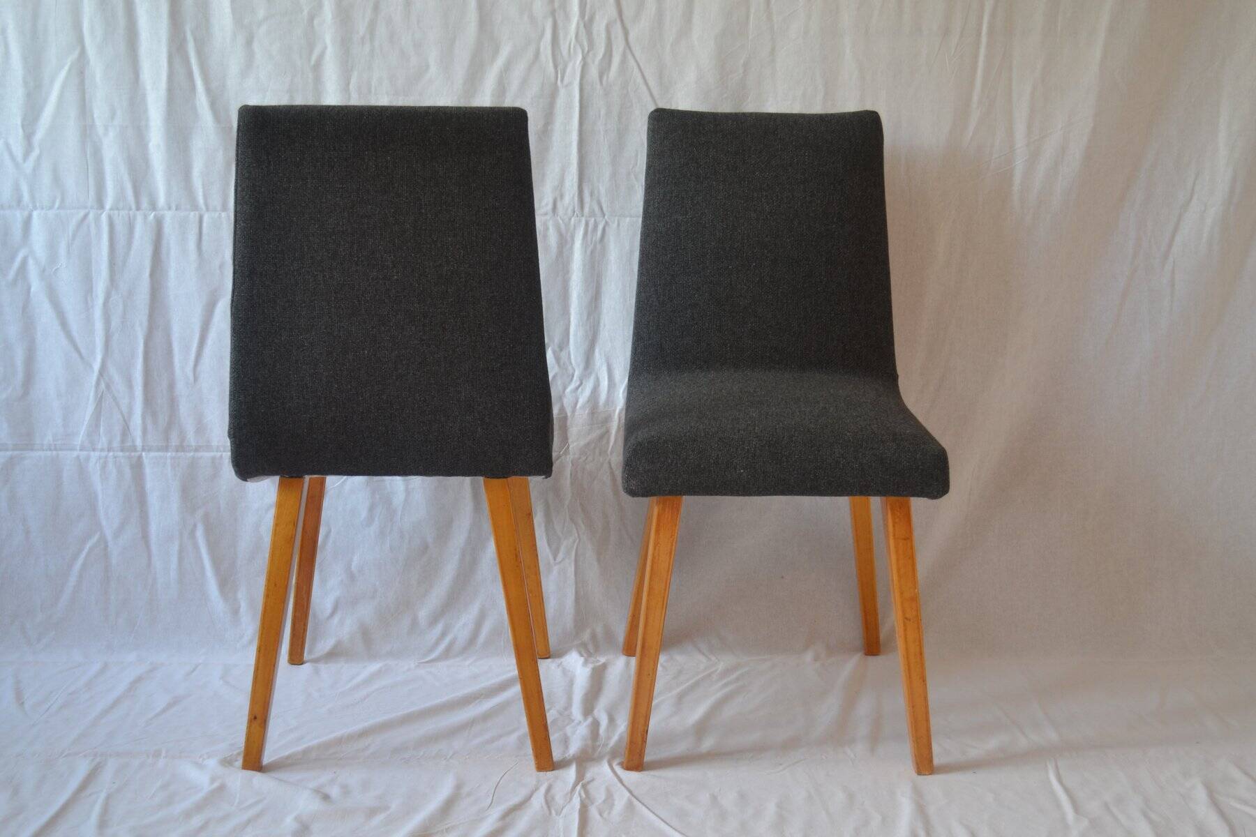 1326 dining chairs by Lejkowski & Lesniewski for Krakowskie Fabryki Mebli, 1962, set of 4
