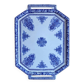 Large earthenware dish Gien France