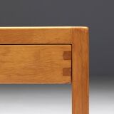 Pine Bedside Table, France, 1960s