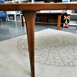 Scandinavian-style teak coffee table