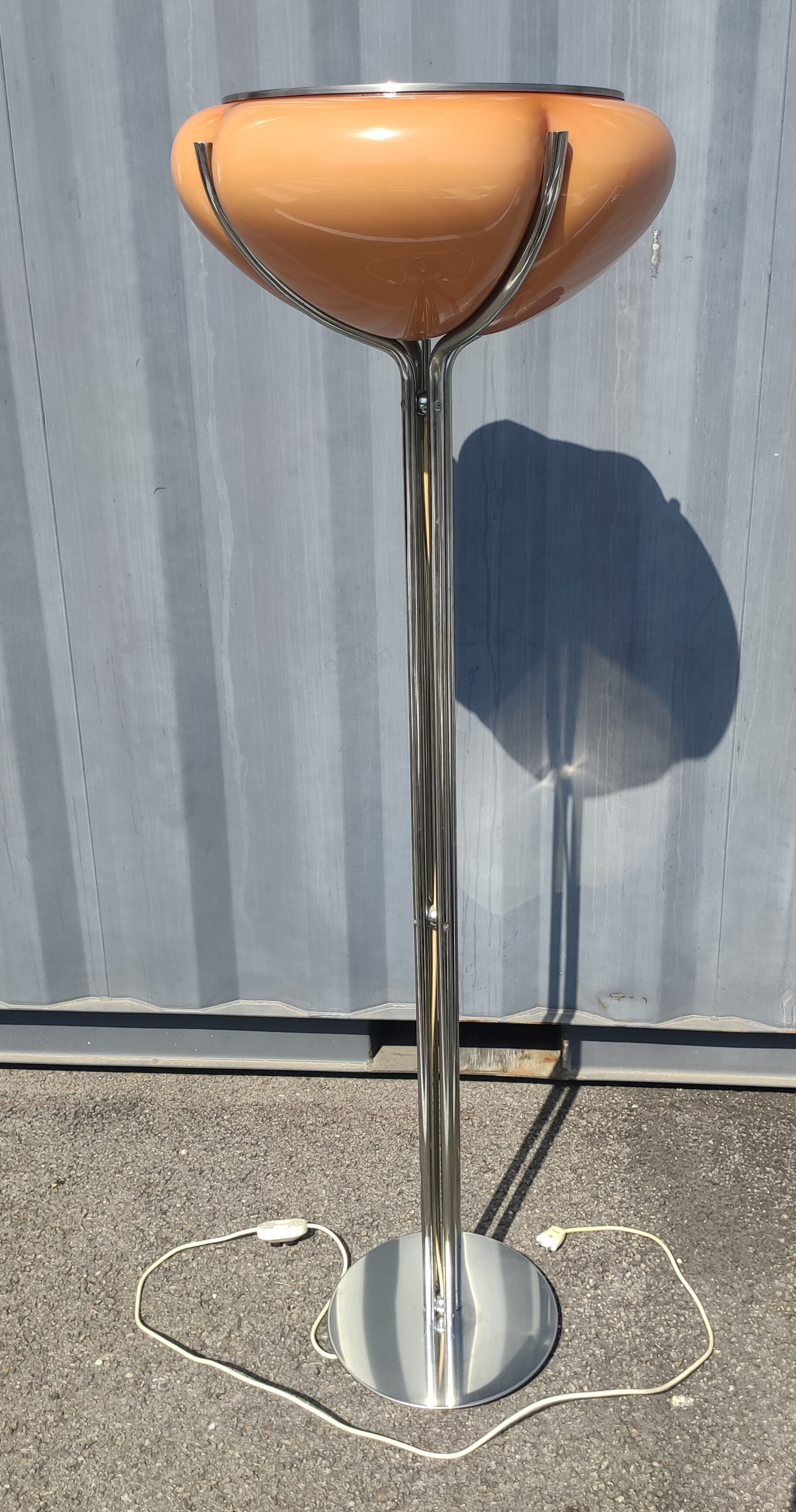 Floor lamp Guzzini "Quadrifoglio" Gae Aulenti circa 1970