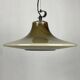 Suspension 'Cirrus' en verre brun UFO par Peill and Putzler XL 1970