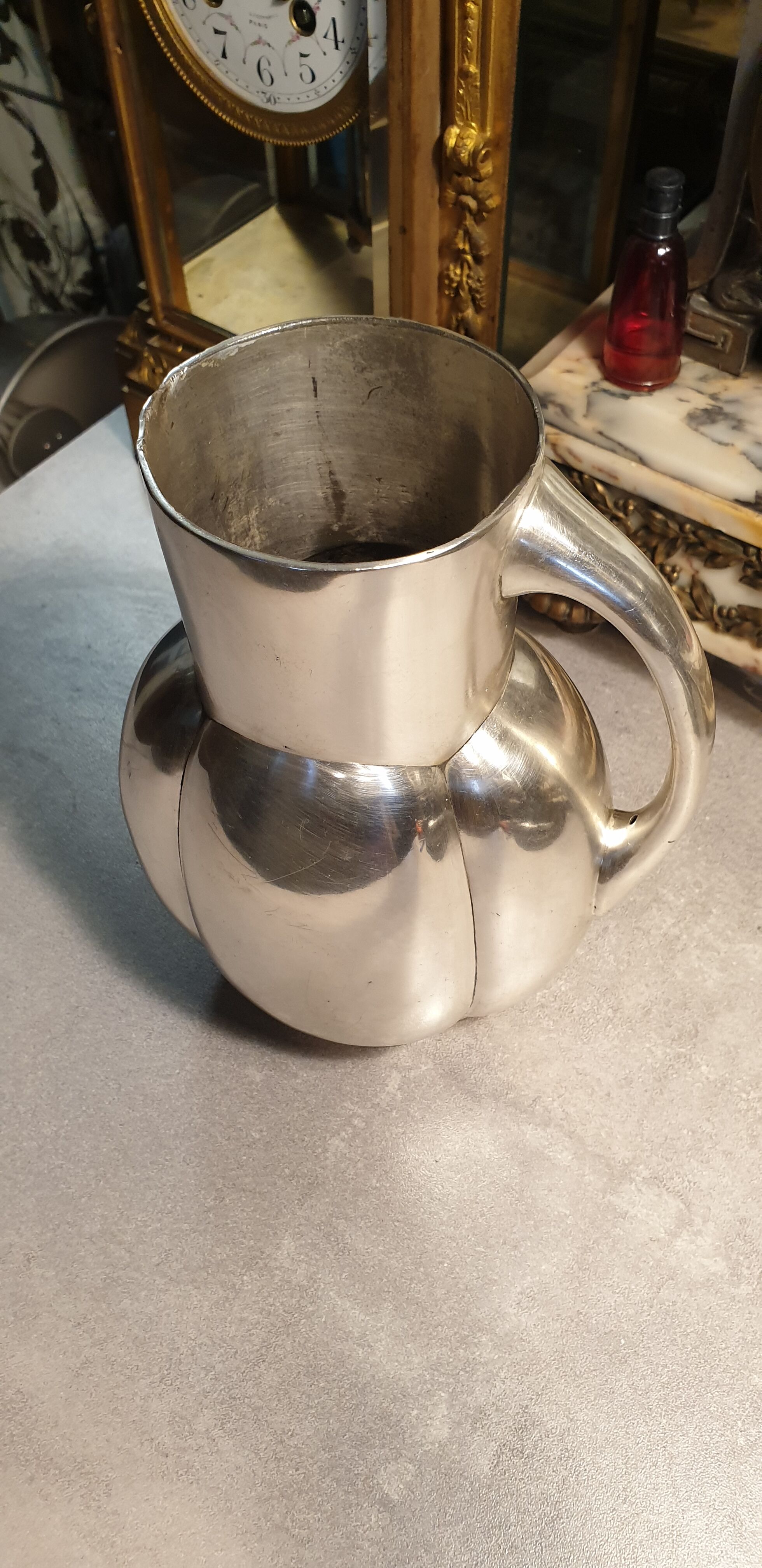 Pitcher Melone Gallia collection by Christofle