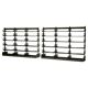 Modular freestanding shelving system, France, 1950s