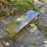 Roger Capron green coffee table