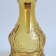 Vintage Amber Glass Orangeade Set - 1 Carafe + 4 Glasses - Made in Italy