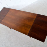 Scandinavian rosewood dining table 60's