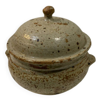 Small sugar bowl pottery the owl