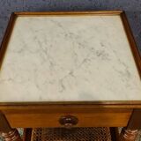 Mahogany serving trolley