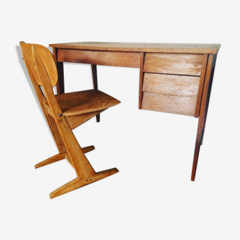 Vintage desk and chair