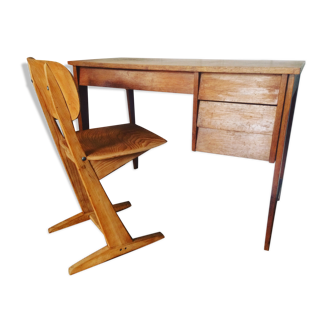 Vintage desk and chair