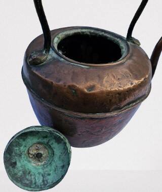 Bouilloire en cuivre. XIXème