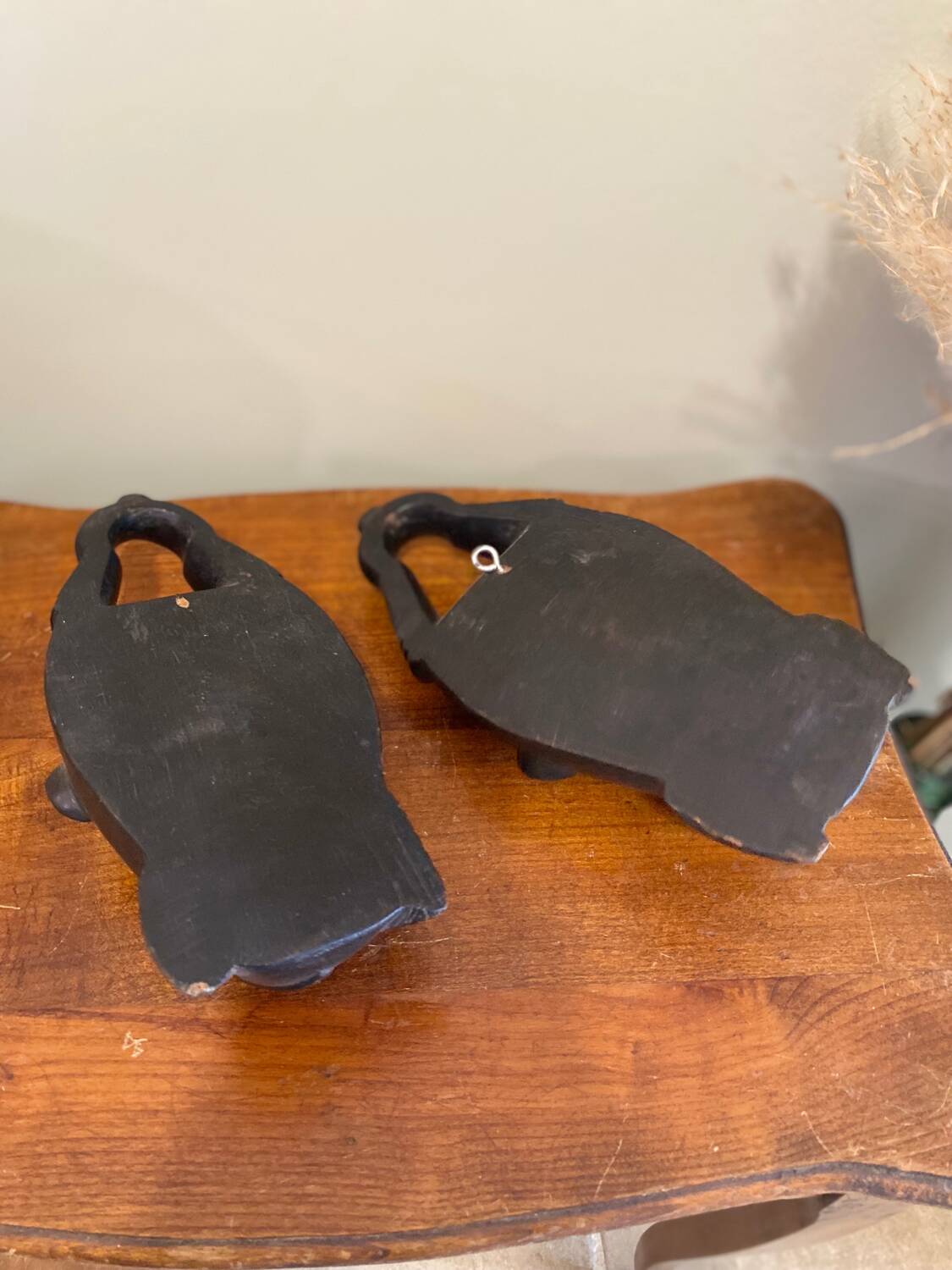 Pair of ethnic masks