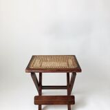 Foldable canage canage stool