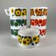 Arcopal cups 7 lotus french vintage 1970