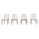 Set Of 4 Midcentury McIntosh Teak Chairs. Vintage Modern / Retro / Danish S