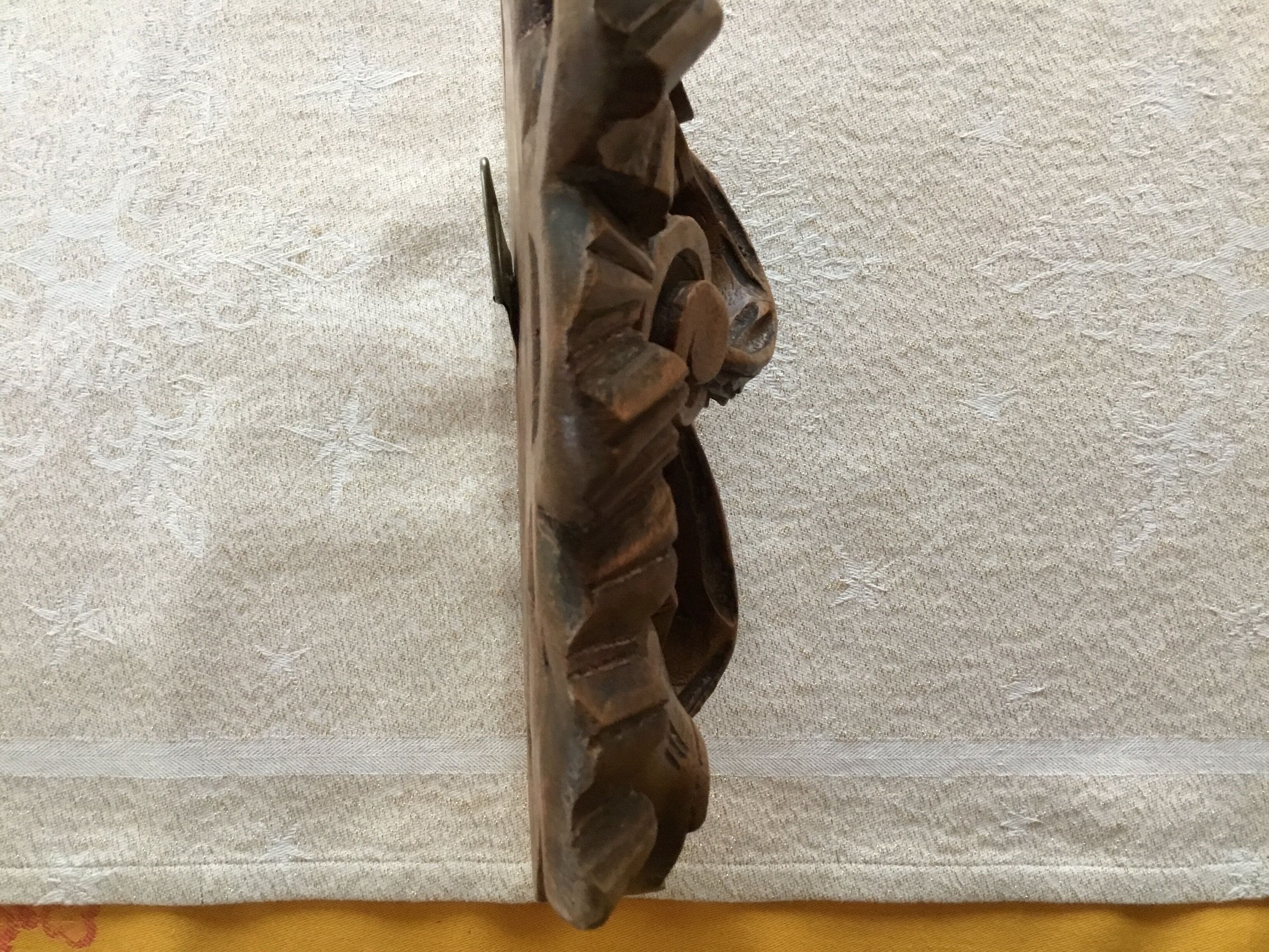 Old cupboard central fronton