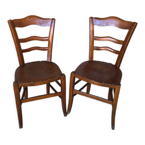 Paire de chaises bistrot Luterma