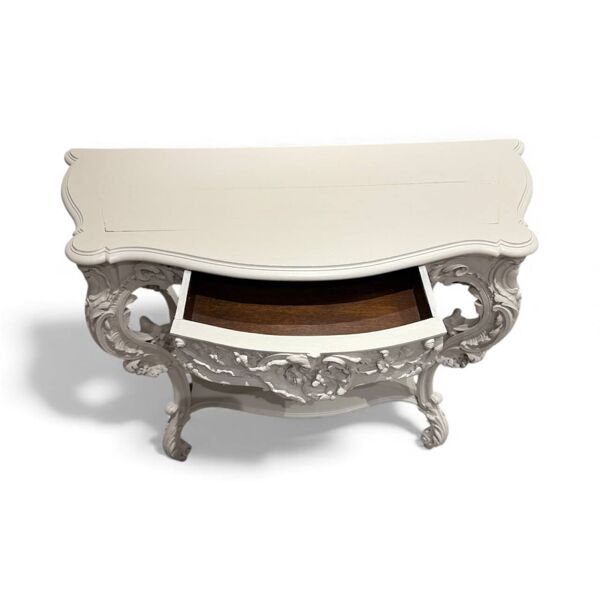 Console louis xv bois patiné du XIX ème