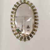 Gold metal mirror, 1970