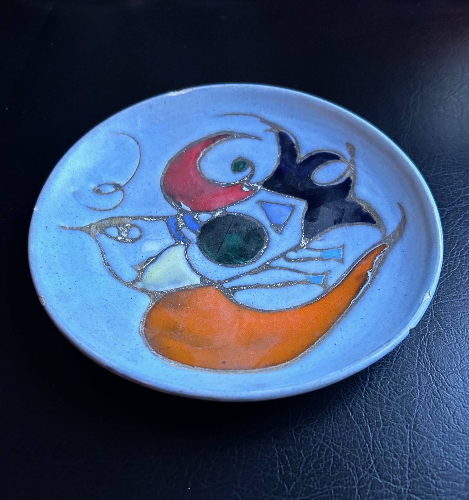Assiette vallauris marie christine treinen