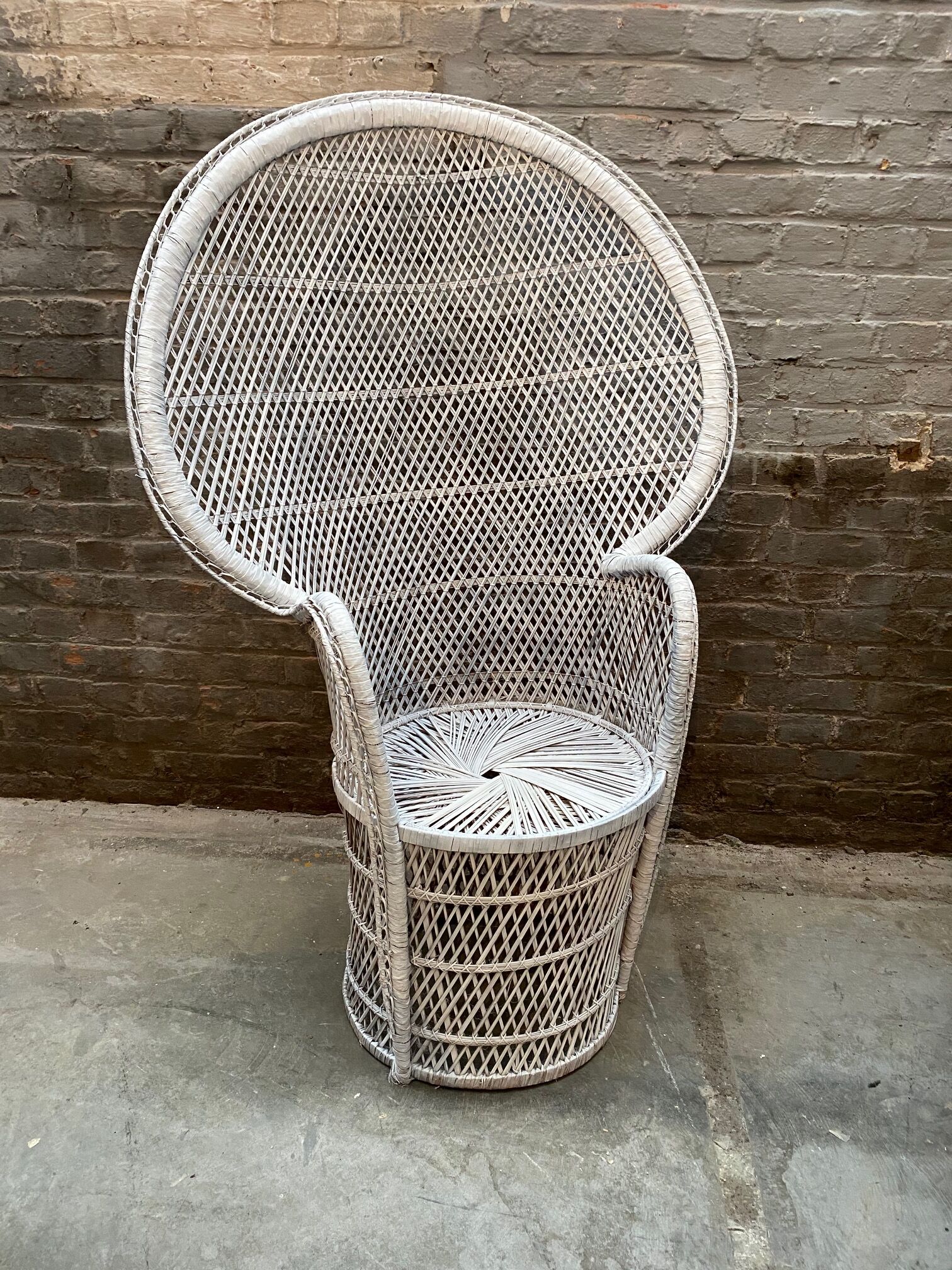 White Emmanuelle Chair