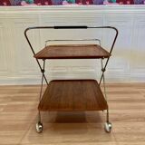 Modular serving cart "Scandinavian design Paul Nagel" 1950.