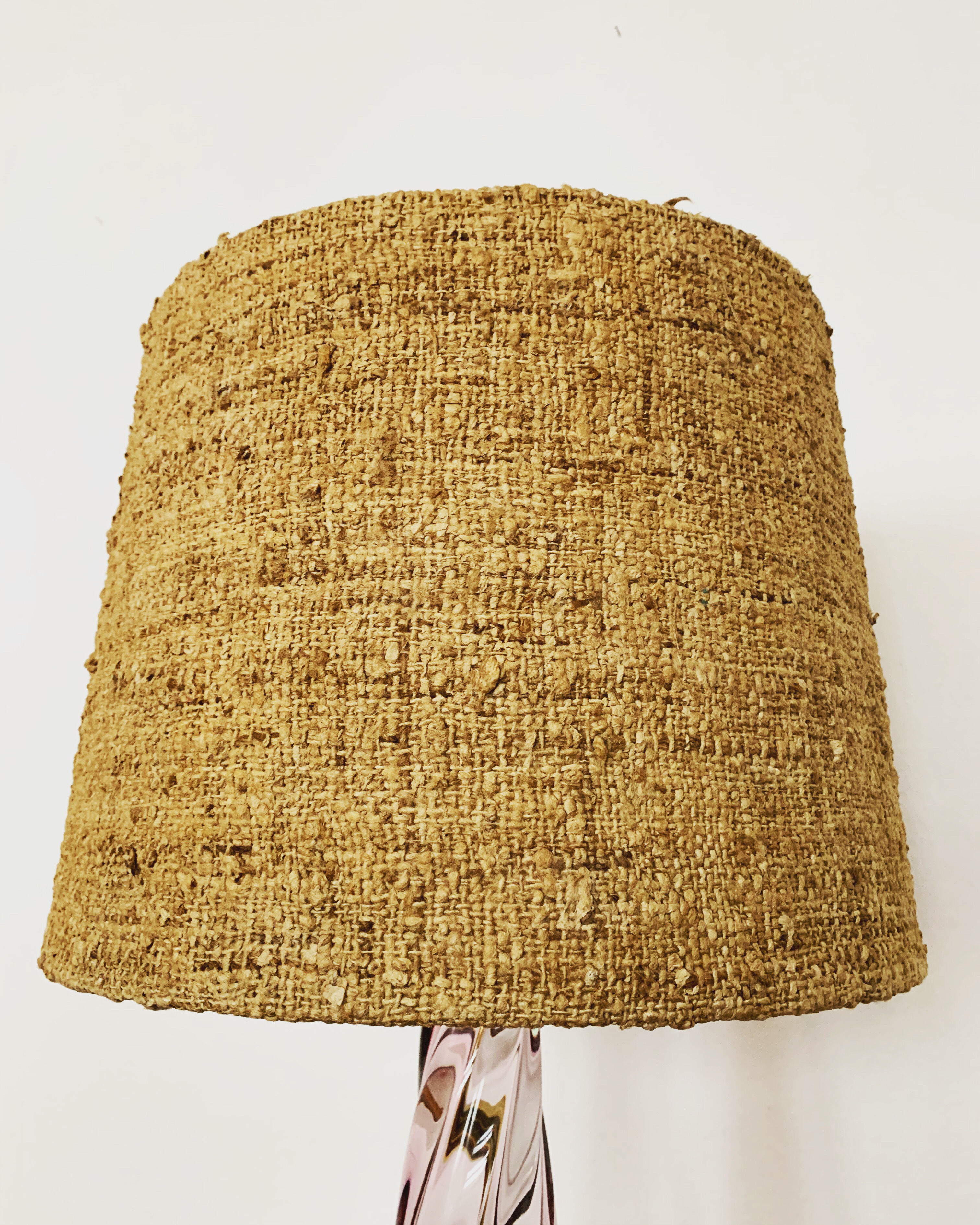 Large Murano glass table lamp