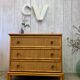 Commode en rotin vintage
