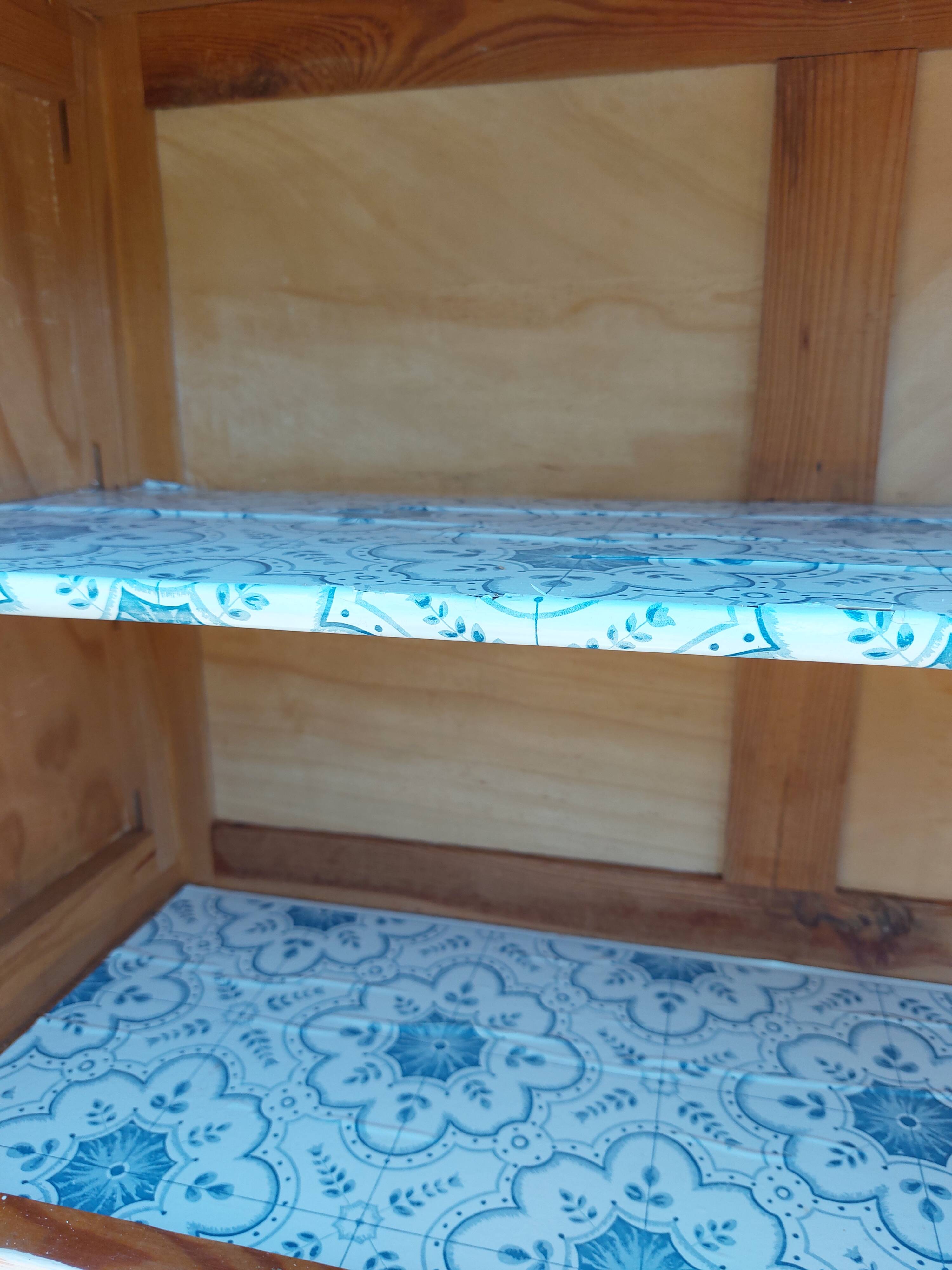 Mado chippy paint white sideboard