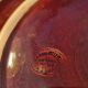 Decorative star plate ceramic Marius Giuge Vallauris