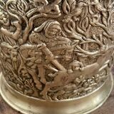 Bronze and ceramic pot Max le Verrier