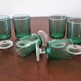 Set of 6 wine glasses