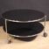 1980s coffee table on casters