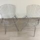 Set of chairs wire Harry Bertoia editions Knoll original 70s