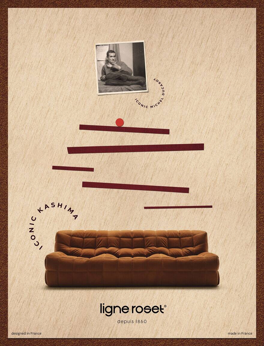 Kashima 2 seats, Ligne Roset 1980, Michel Ducaroy