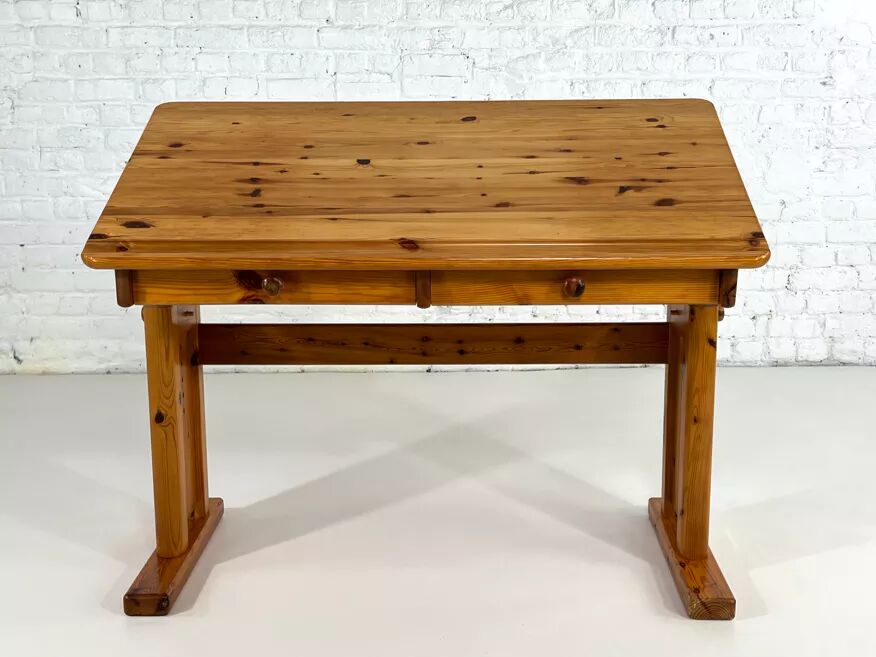 Bureau modulable et inclinable en bois