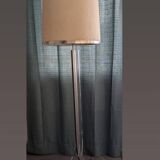 Plexiglass and chrome metal floor lamp by Philippe Jean, 1970s.