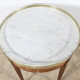 Mahogany Bouillotte Table, Louis XVI style – Mid 20th century