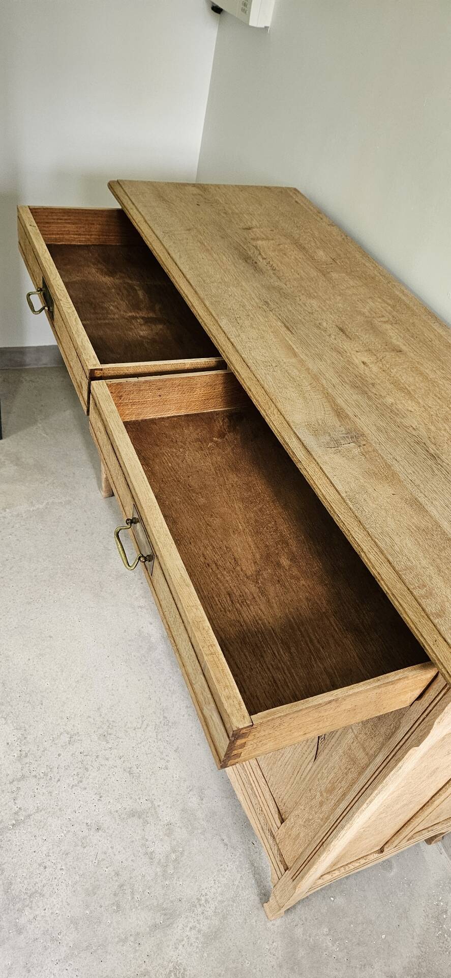 old school buffet Parisian furniture oak Art Deco