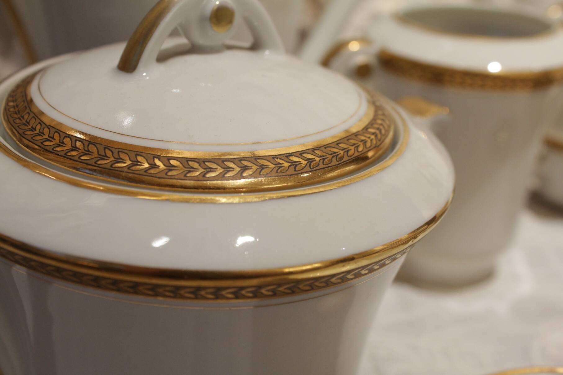 Limoges porcelain tea or coffee service circa 1950